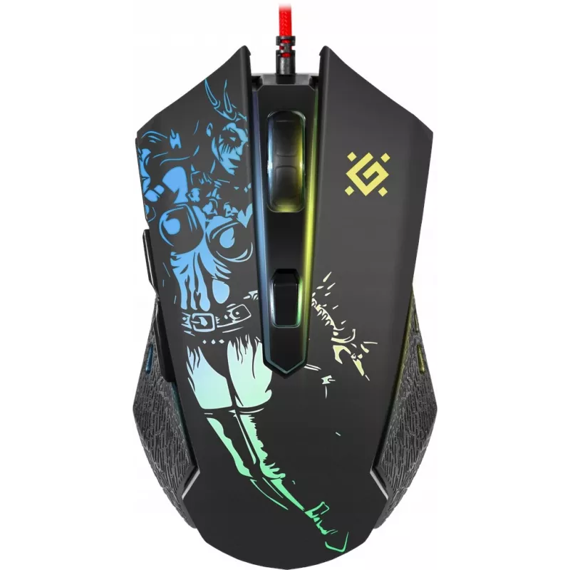 Rato gaming ótico com fios DEFENDER GM-933 SIN'SISTER 7200dpi 6P RGB
