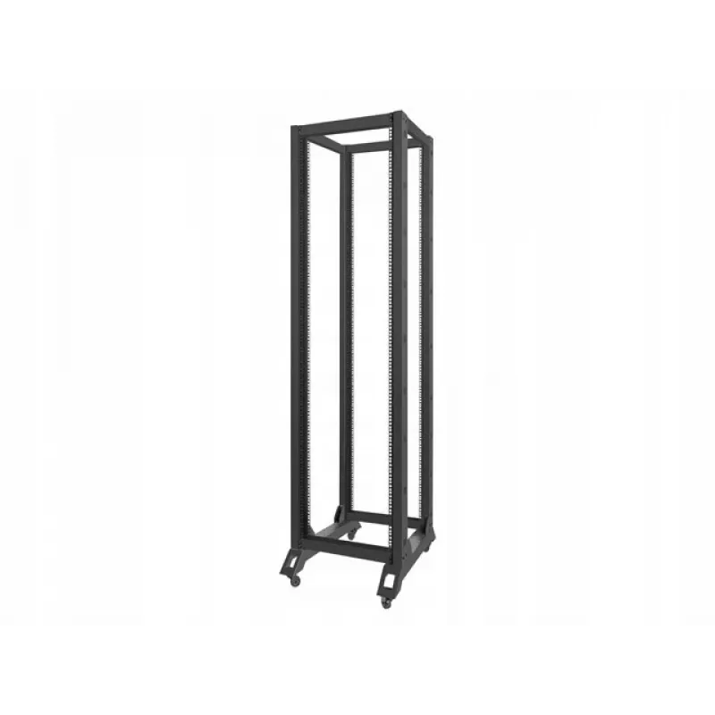 Lanberg OR01-6842-B Rack aberto de 19 polegadas, 42U, 600x800 mm, preto