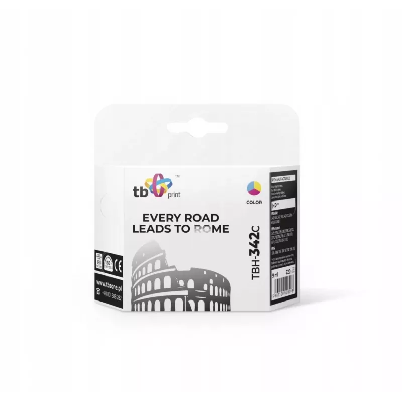 Tinta TBH-342C (HP N.º 342 - C9361EE) cor recondicionada