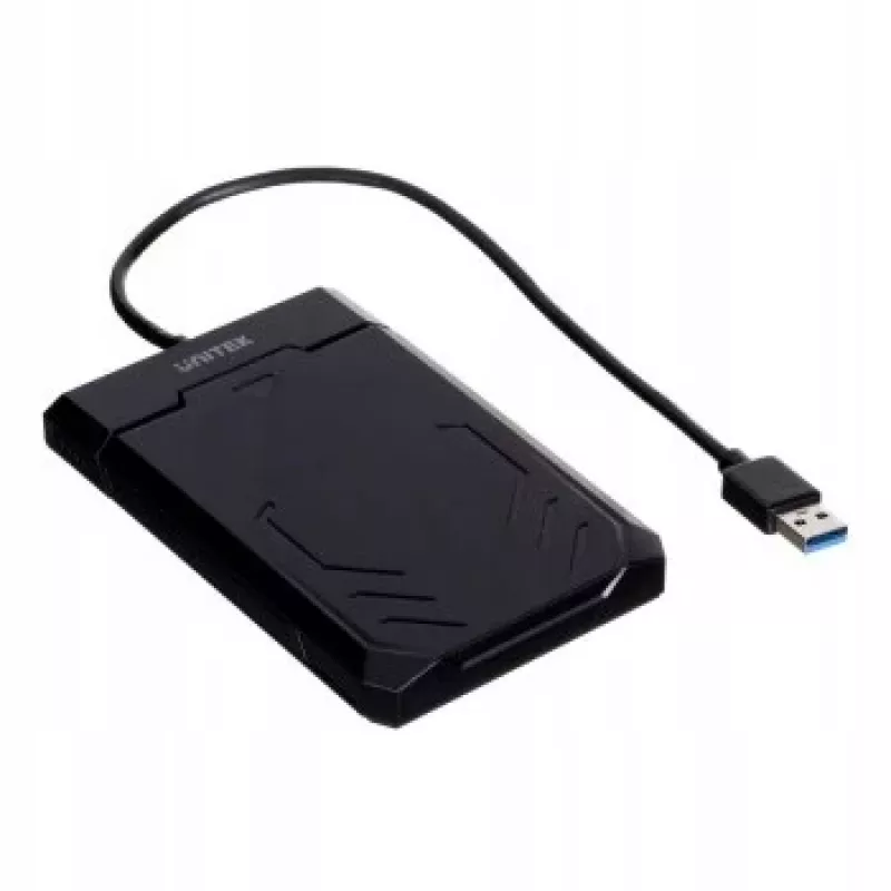 Unitek Y-3036 caixa externa para HDD/SSD, 2,5″ SATA III 6G, USB 3.0, UASP, preta