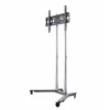 Suporte para ecrã de sinalização Edbak TR1 190,5 cm (75) preto, aço inoxidável