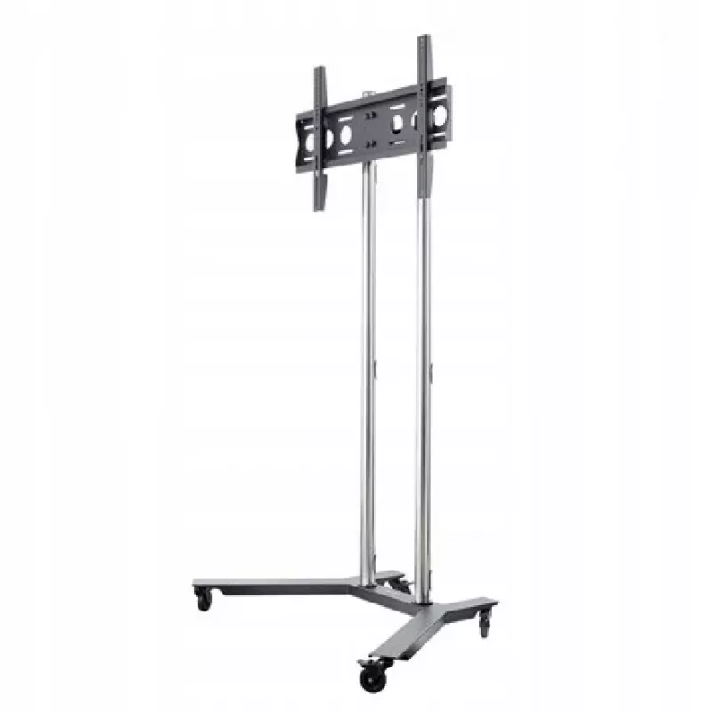 Suporte para ecrã de sinalização Edbak TR1 190,5 cm (75) preto, aço inoxidável