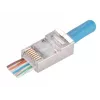 Ficha passante RJ45 STP Cat.5e Alantec WT116 pack de 100, conector blindado para cabo 8P8C