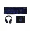Teclado e rato Rebeltec SHERMAN Gaming USB QZERTY inglês preto
