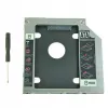 Caddy para segunda baía de disco Qoltec 2,5 HDD 9,5 mm