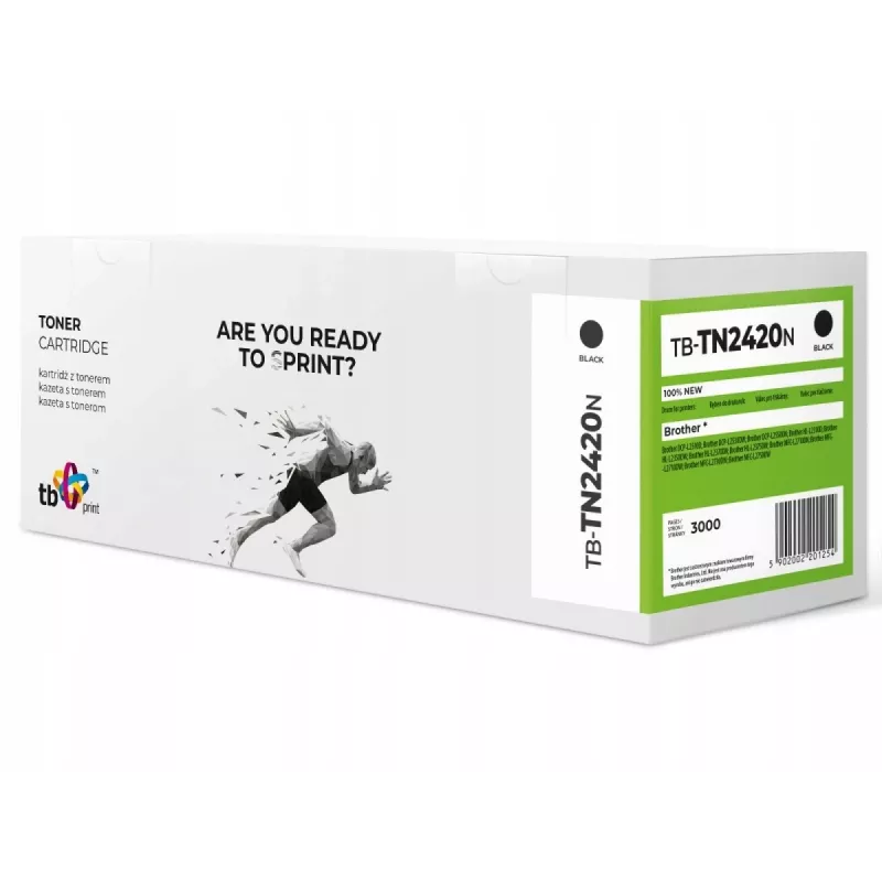 Toner para Brother TN2420 TB-TN2420N 100% novo preto