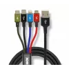 Cabo de carregamento universal 4 em 1 I-BOX USB IKUM4W1