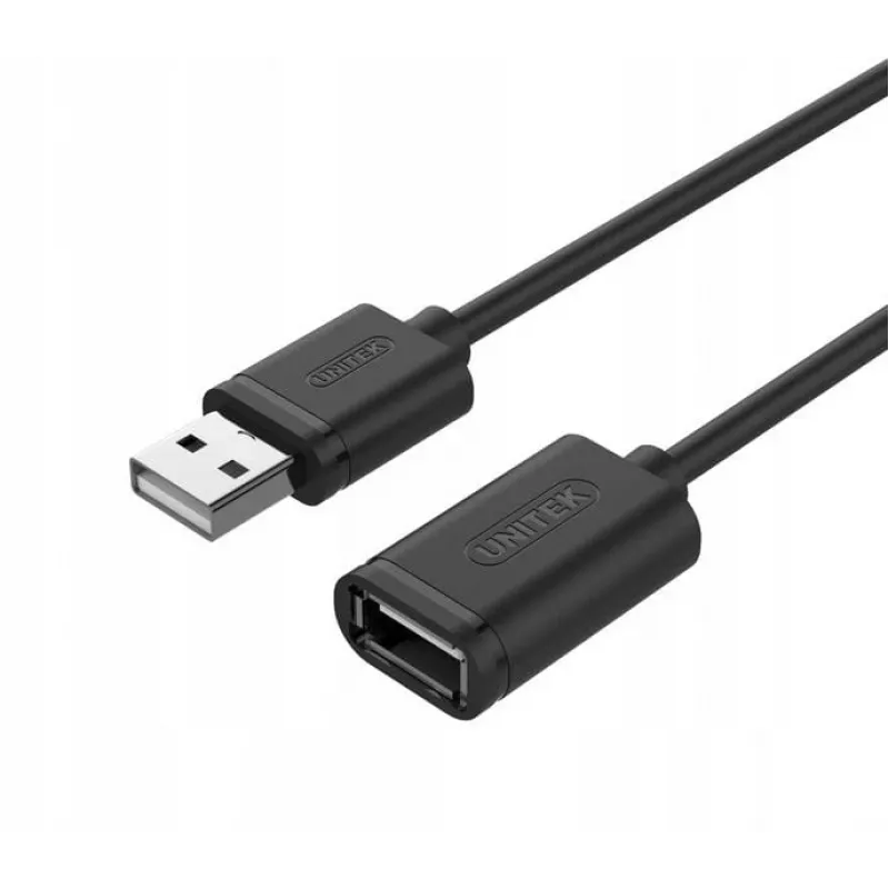 Cabo de extensão Unitek Y-C428GBK USB 2.0, Am-af
