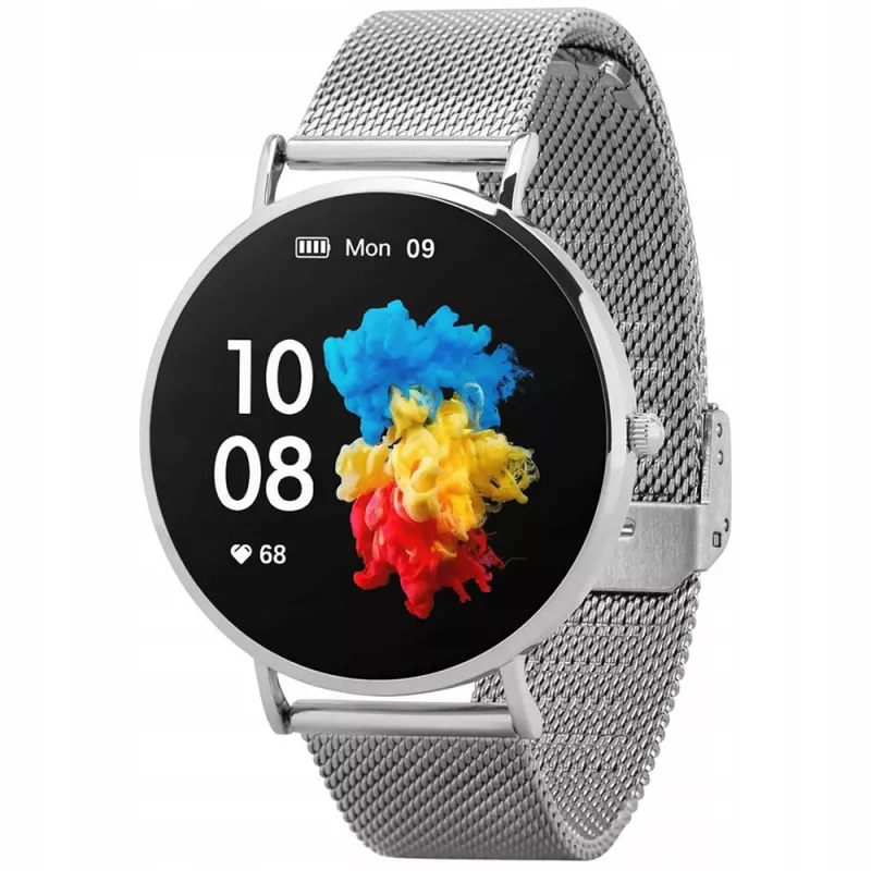 Smartwatch Garett Verona Silver Steel