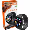 Smartwatch MEDIA-TECH MT870 — ecrã tátil IPS de 1,3 polegadas (3,3 cm), caixa de 51 mm, Bluetooth, preto