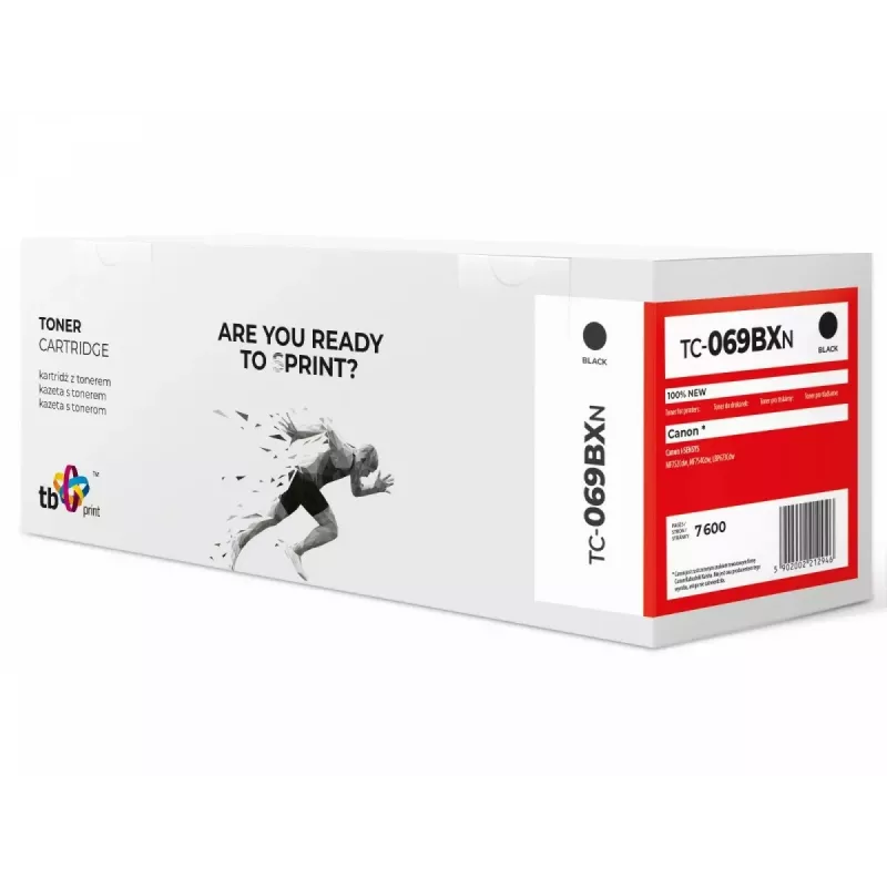 Toner para Canon MF752 TC-069BXN BK 100% novo