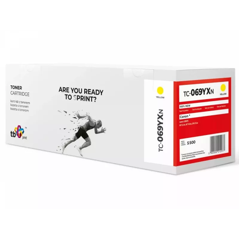 Toner para Canon MF752 TC-069YXN YE 100% novo
