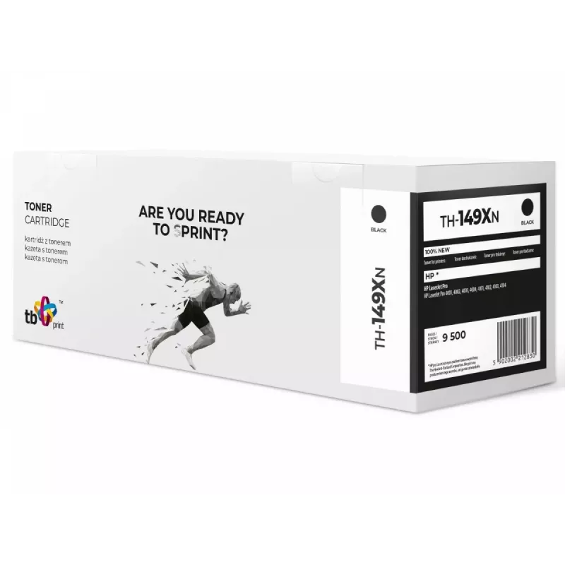 Toner TB compatível com HP LJ Pro 4001 BK, 9 5000 páginas