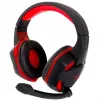 Headset gaming ESPERANZA BLACKBIRD, microfone, USB/Jack 3,5 mm, preto/vermelho