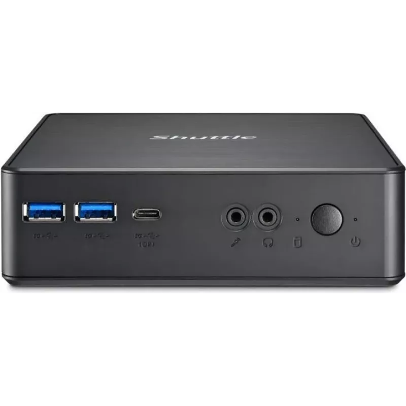Shuttle XPC Nano PC NC40U5, Intel Core i5-1235U, 1x HDMI, 1x DP, 1x USB-C/DP, 6x USB3.2, 1x baía de 2,5