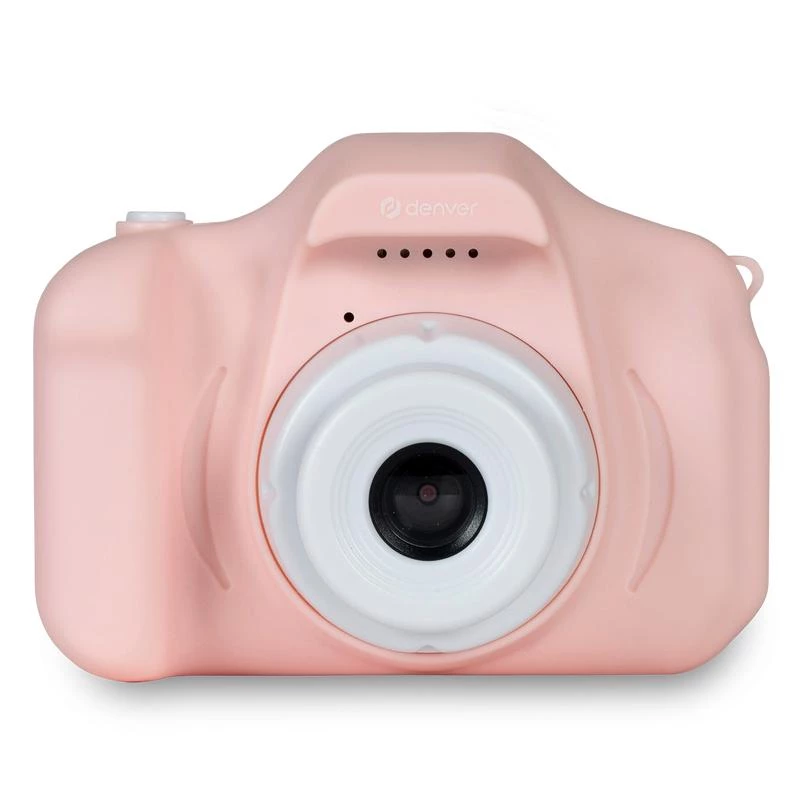 Máquina fotográfica digital para crianças DENVER KCA-1340RO — compacta 85 g, rosa
