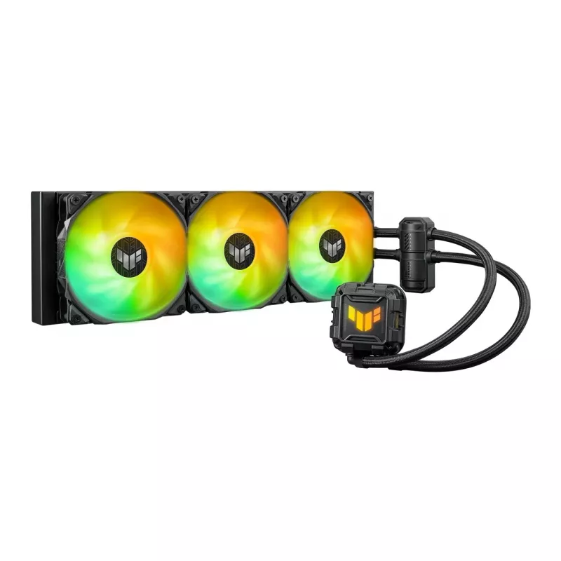 Kit de refrigeração líquida para processador ASUS TUF GAMING LC II 360 ARGB 12 cm preto