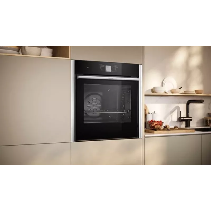 Neff B64CT73N0 Forno 71 L Preto, Aço inoxidável
