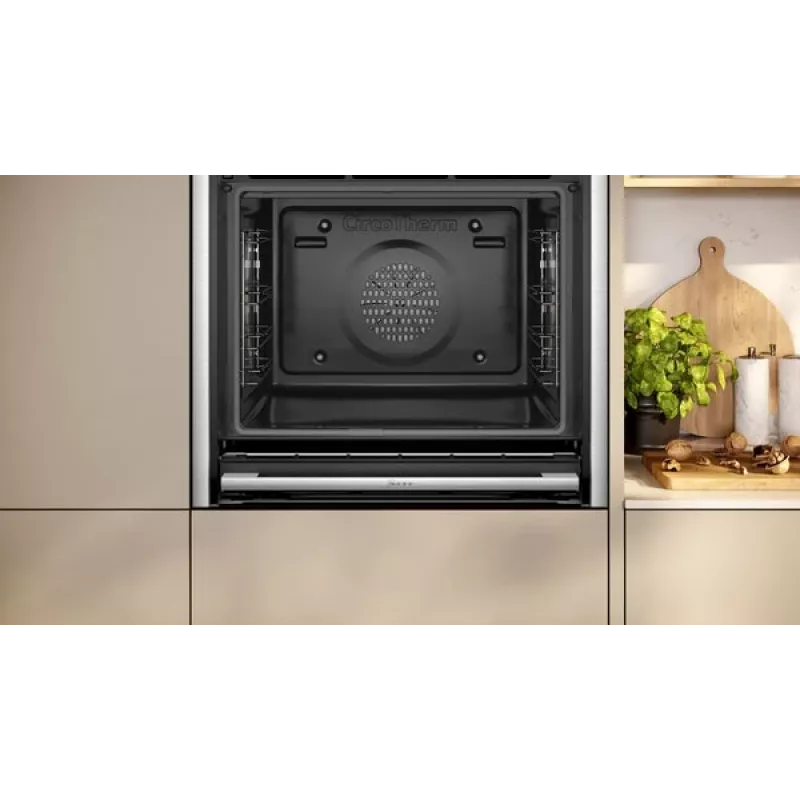 Neff B64CT73N0 Forno 71 L Preto, Aço inoxidável