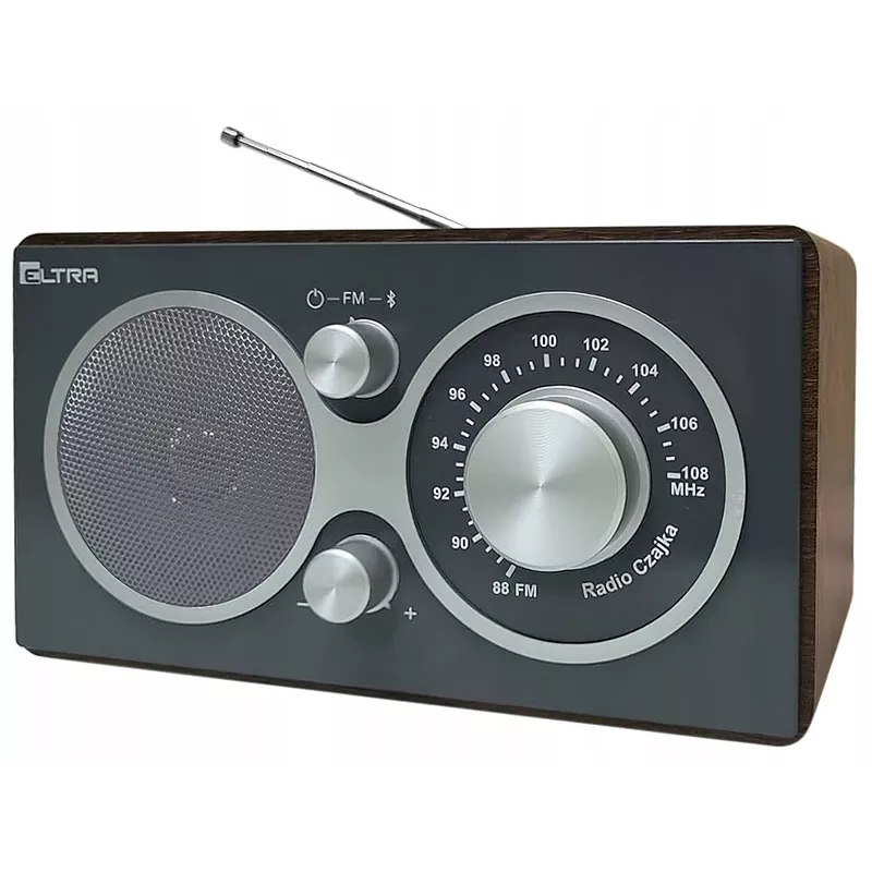 Rádio Eltra CZAJKA Bluetooth Modelo — rádio portátil com conectividade Bluetooth