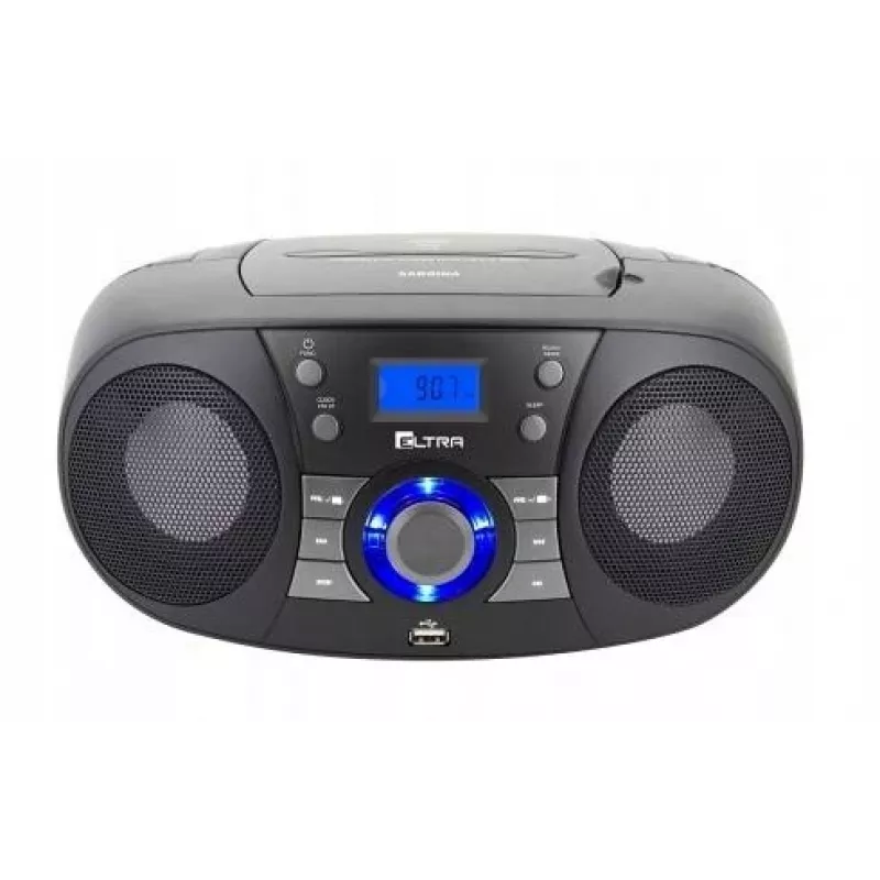 Rádio Eltra Sabrina CD 60BT preto