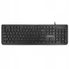 Teclado USB com fios de tamanho completo Rebeltec Spiro RBLKLA00041 — preto