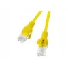 Lanberg PCU5-20CC-0025-Y Cabo patch Cat.5e UTP, 0,25 m, Amarelo, pack de 10