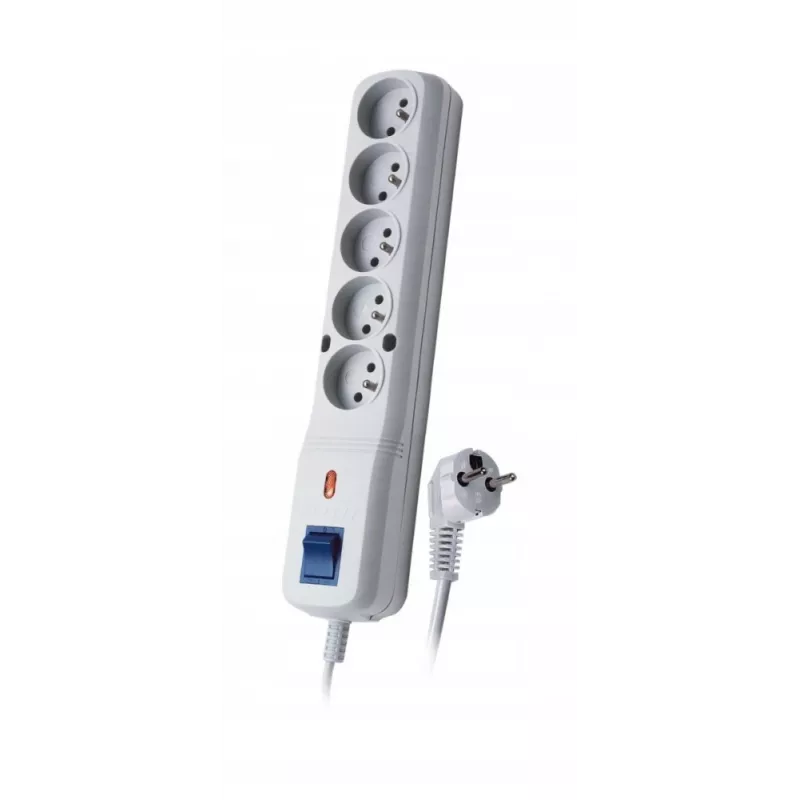 Protetor de sobretensão LF-530WA, 3L EMI/RFI, 1,5 m, cinzento