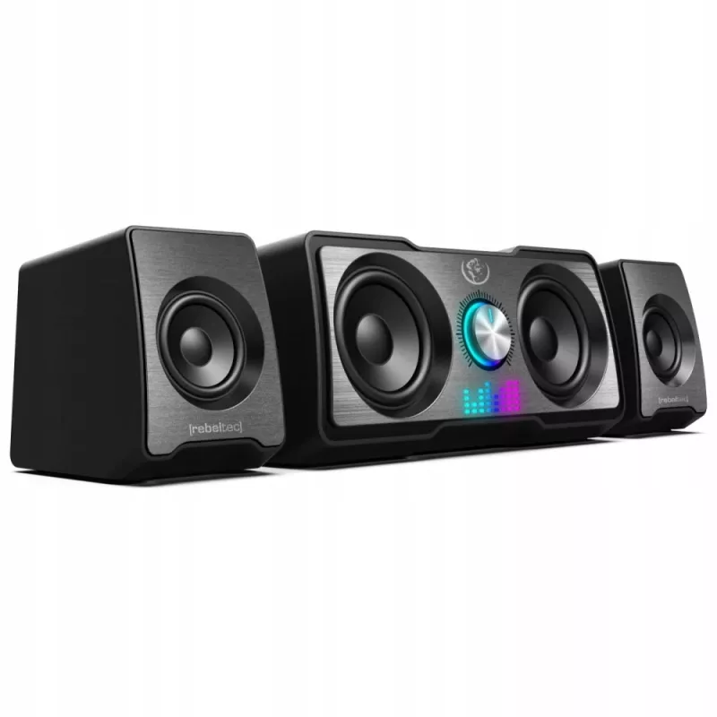 Altifalantes multimédia 2.1 ROCK, RBLGLO00048, 60W