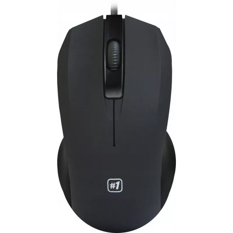 Rato ótico com fios DEFENDER MM-310 USB Type-A, 1000 DPI, ambidestro, 2 botões, preto, cabo de 1,35 m