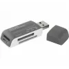 Leitor de cartões DEFENDER ULTRA SWIFT USB 2.0 modelo 83260 – compatível com cartões SD e microSD