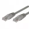 Cabo de rede Cat.5e RJ45 UTP 3 m cinzento