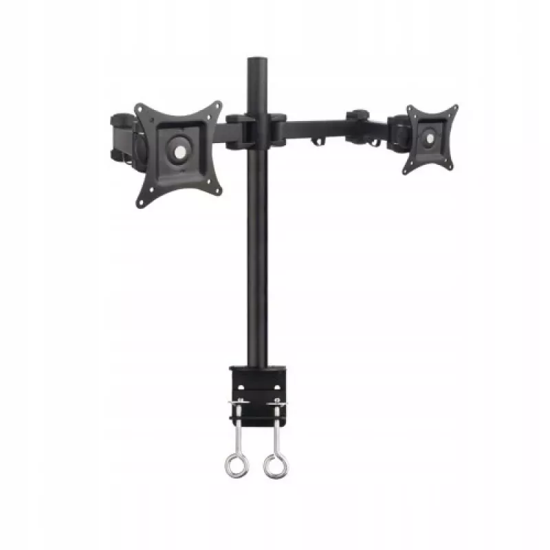 Suporte de secretária duplo para monitor rotativo 13-27