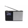 Rádio DAB+ de mesa Eltra modelo em prateado