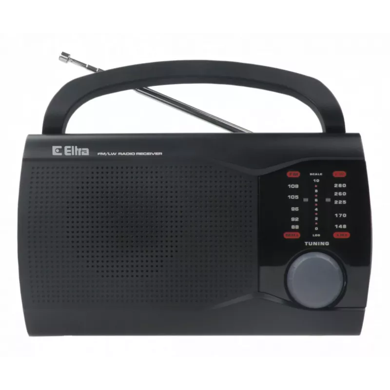 Rádio FM AM Eltra Ewa preto