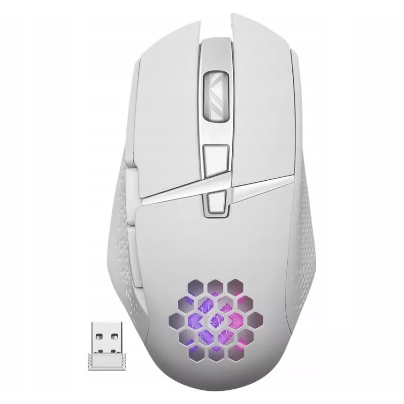Rato gaming Defender GLORY GM-514, para destros, RF, sem fios, ótico, 3200