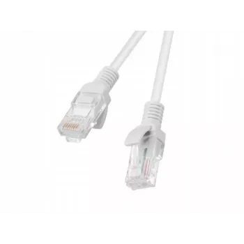 Cabo de rede LANBERG Cat6 RJ-45 para RJ-45, cobre trançado, U/UTP, 1,5 m, branco