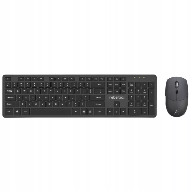 Conjunto de teclado e rato sem fios Rebeltec