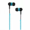 Auscultadores in-ear com design de fecho e microfone