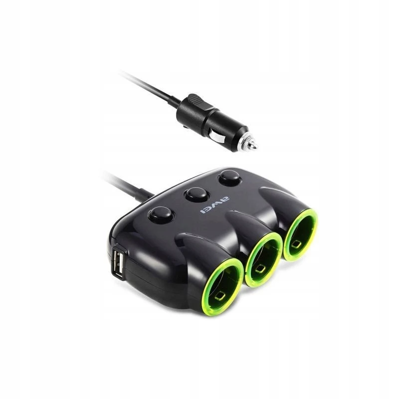 Adaptador para isqueiro de automóvel Awei C-35 para tomadas de 12V e 24V