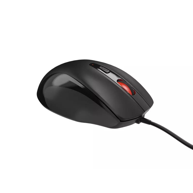 Rato ótico com fios NATEC NMY-2047 USB Type-A, 4000 DPI, 6 botões, para destros, retroiluminação