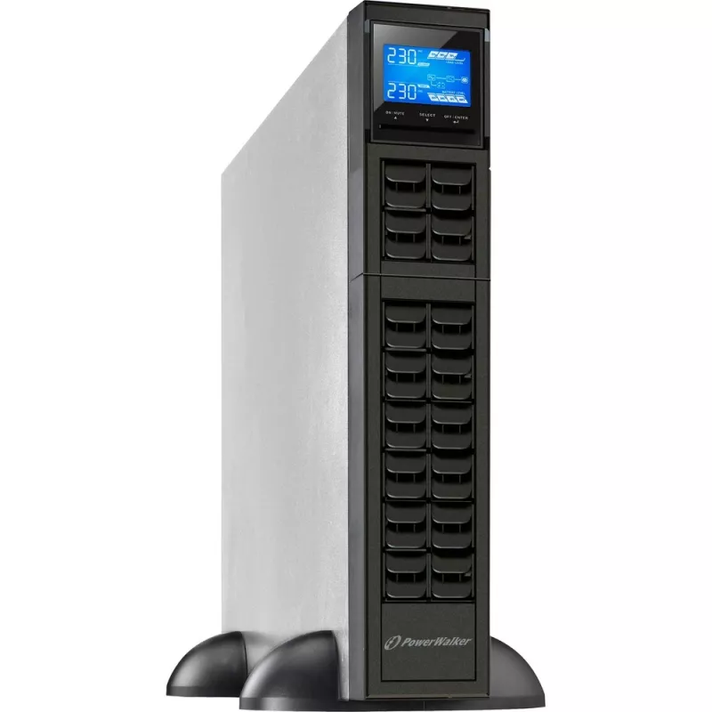 PowerWalker VFI 2000CRM LCD dupla conversão (Online) 2 kVA 1600 W 4 saídas AC