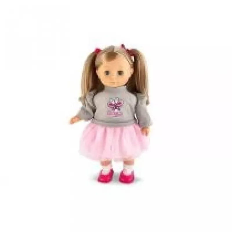 Boneca Natalia falante em polaco com tranças 39cm Artyk