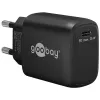Goobay 65367 carregador interior AC para portátil smartphone tablet preto