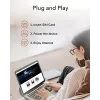 Cudy Novo router WiFi 4G LTE Cat 6, chipset Qualcomm, router modem LTE, router celular 4G Dual-SIM, WiFi dual band AC1200, 4 portas Gigabit, OpenVPN, W