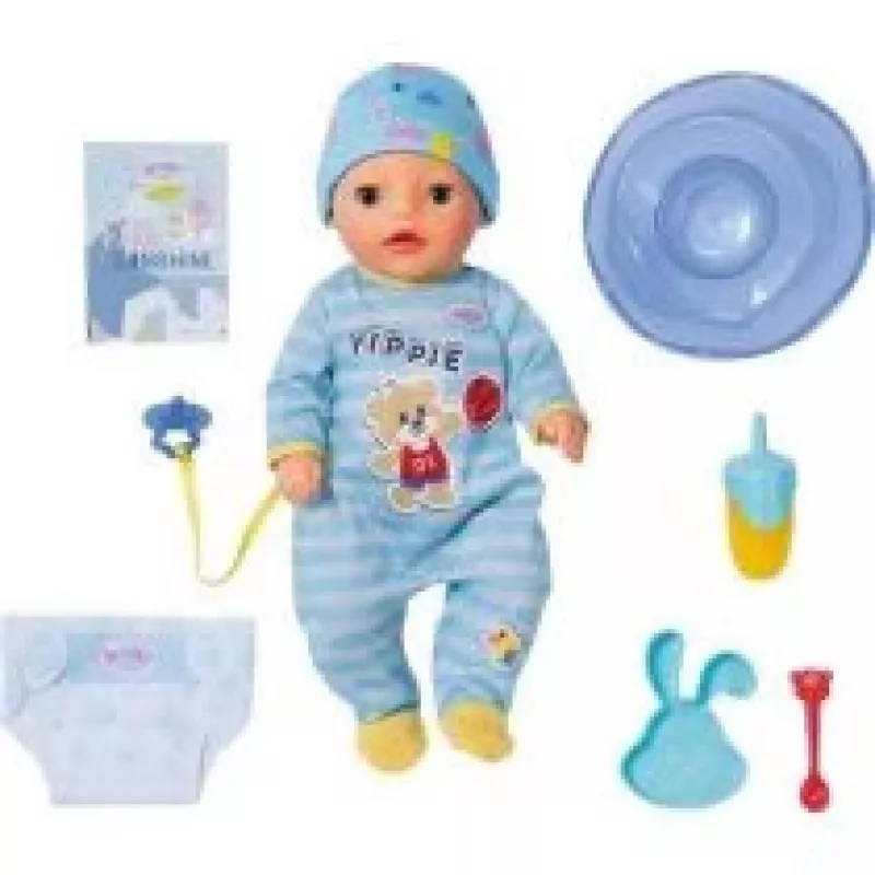 Boneca ZAPF BABY born Little Boy 36 cm modelo 835692-116721