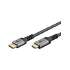 Goobay 65268 Adaptador de cabo de vídeo 1 m DisplayPort HDMI Cinzento (65268)