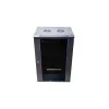 Armário de parede Extralink Rackmount cabinet 15U 600x450 preto com fechadura de chave e calhas de rack
