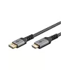 Goobay 65269 Adaptador de cabo de vídeo 2 m DisplayPort HDMI Cinzento (65269)