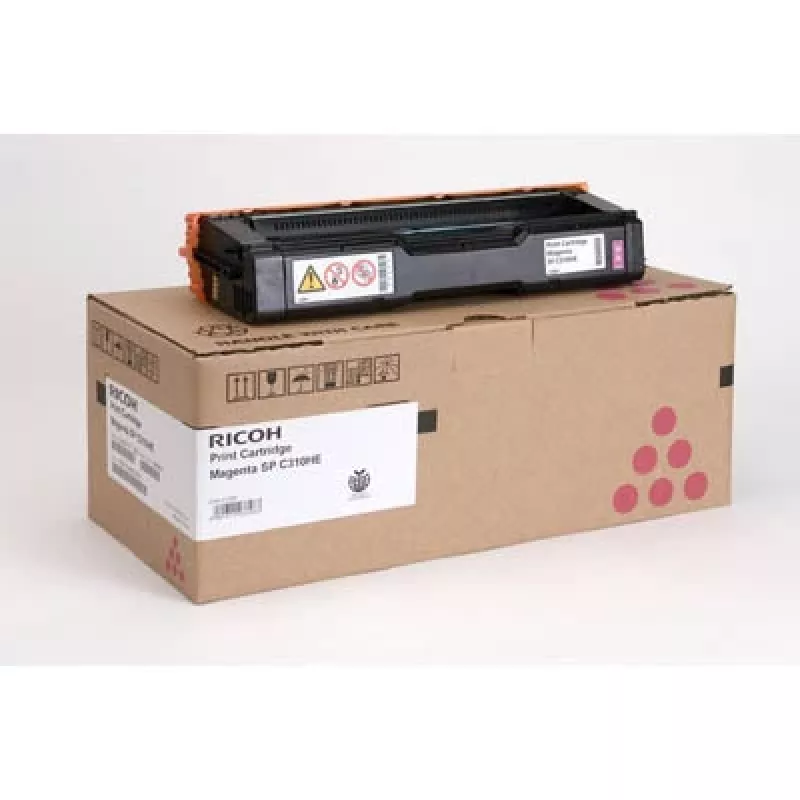 Cartucho de toner Ricoh SP C310HE 1 unid. original magenta